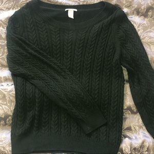 Green Knitted Sweater